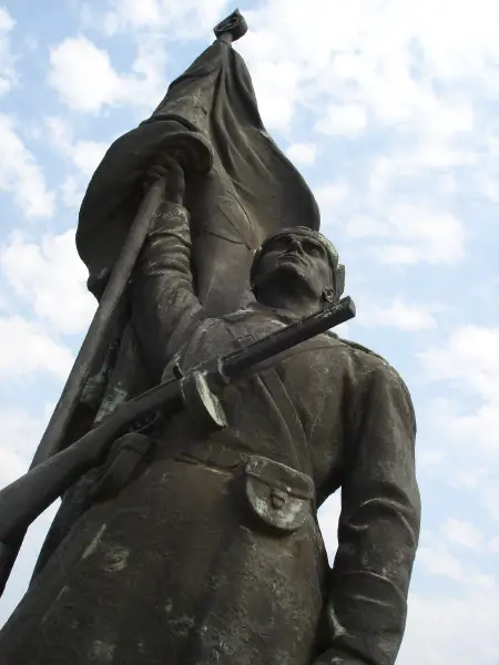 Communist Man statue