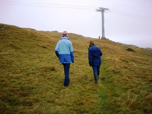 Hiking up the Great Orme