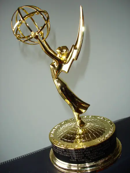Oh, did I mention I won my 3rd Emmy while away?
