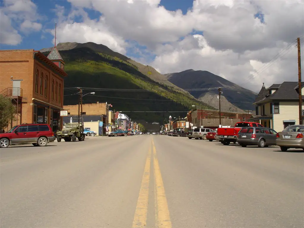 Small town Silverton - Greene Street