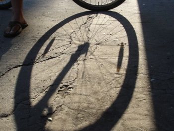Bike Wheel Shadow