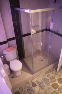 Glass Shower in Junior Suite