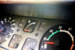 Car Fuel gauge photo