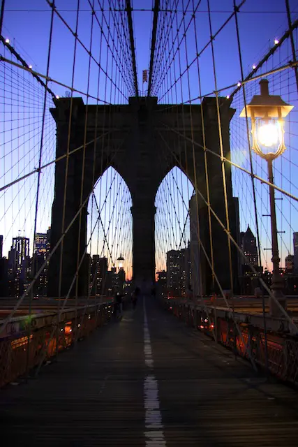 The Brooklyn Bridge