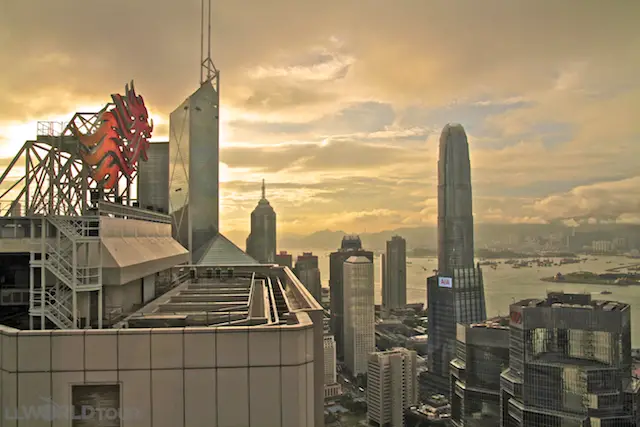 View from Shangri-La Hong Kong