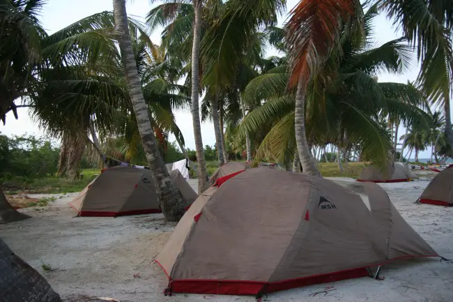 Sleeping on the Beach