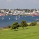 View of Lunenburg from Bluenose Golf Club