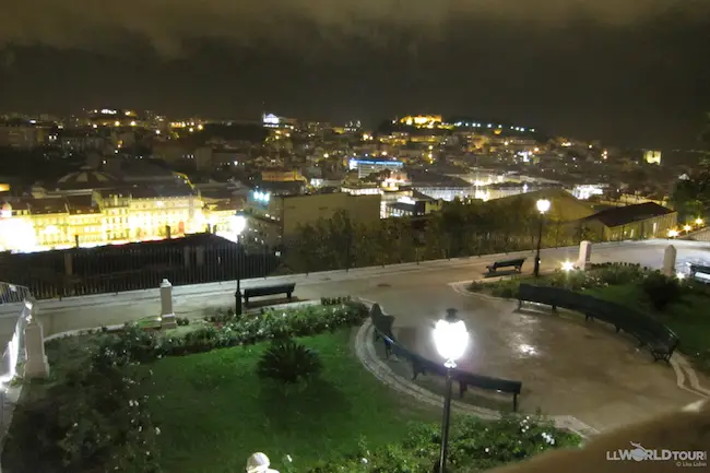 Lights over Lisbon