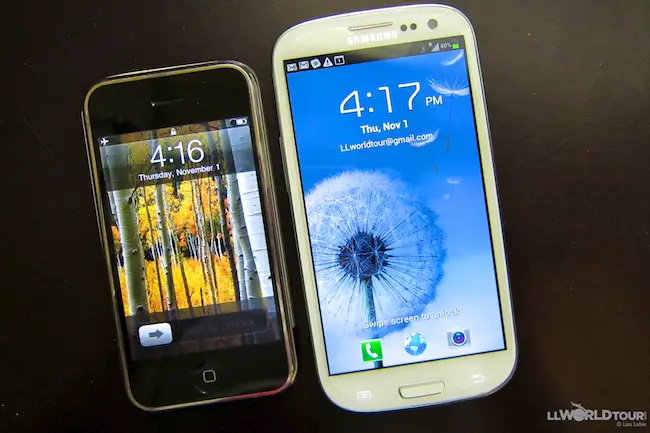 iPhone vs Galaxy SIII