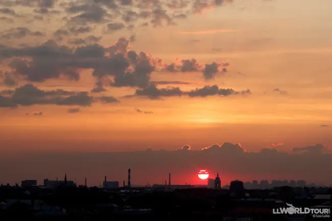 Sunset St Petersburg