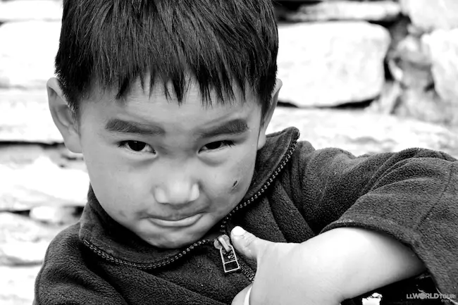 Bashful Bhutan Boy