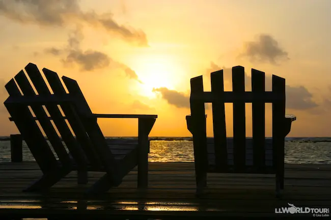 Empty Chairs at Sunrise