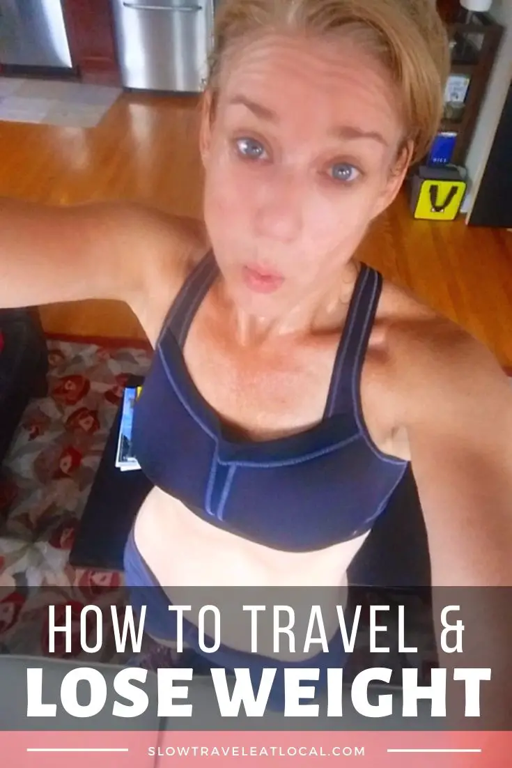 how to lose weight while traveling