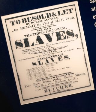 Civil Rights Museum Slaves