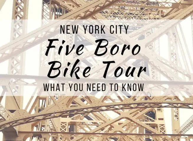 5 Boro Bike Tour tips
