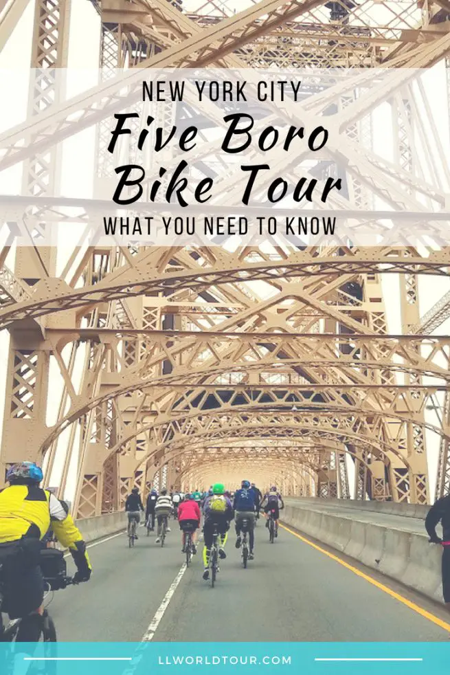 5 Boro Bike Tour tips