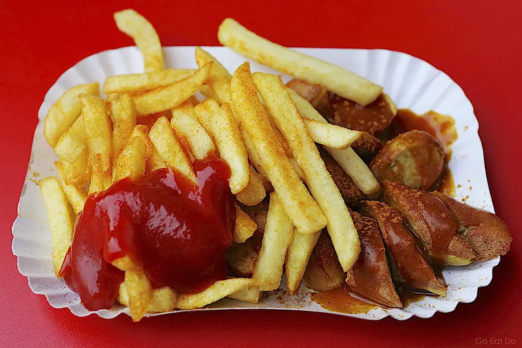 Berlin - Currywurst - foods from different countries