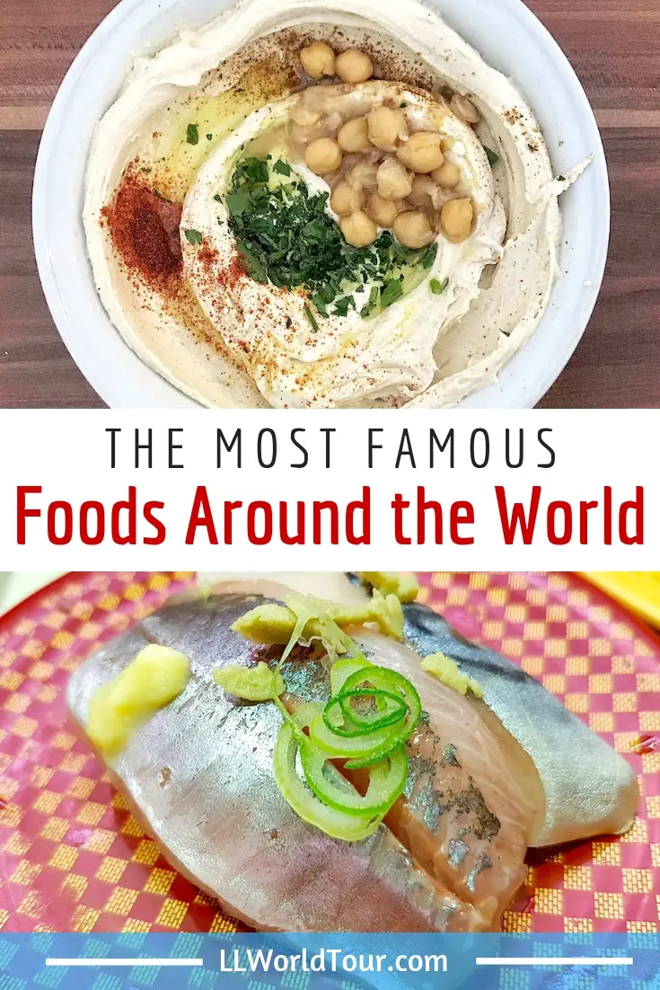 Most famous food of different countries