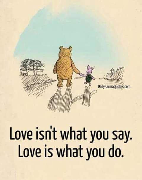 love is what you do