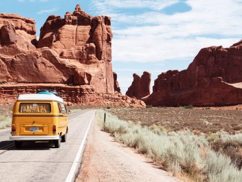 camper van road trip