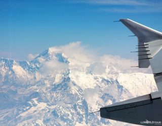 I miss travel! ✈️

This is a shot of Mt. Everest from my flight between Kathmandu and Bhutan a few years ago. Bhutan was probably my most exotic and interesting destination. 
(I also got my first bout of food poisoning and was nearly gored by a yak on a hike in the mountains, but that's another story!).

 I still get excited when I fly to new destinations, knowing that when I disembark the plane, the place will feel, smell, and look different.